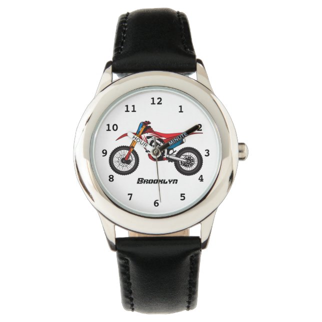 Motorrad Armbanduhr (Vorderseite)