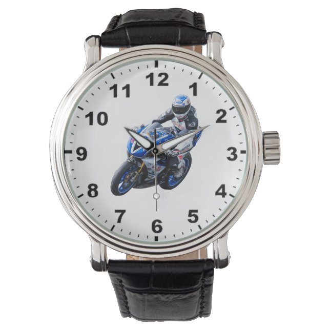 Motorrad-Armbanduhren Armbanduhr (Vorderseite)