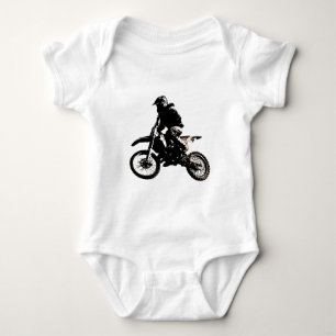 Motorrad Baby Strampler