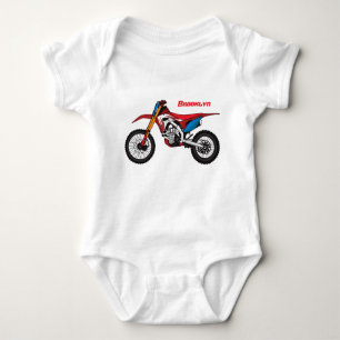 Motorrad Baby Strampler