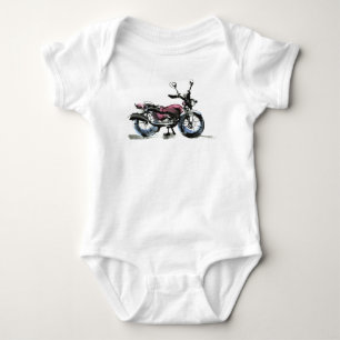 Motorrad Baby Strampler