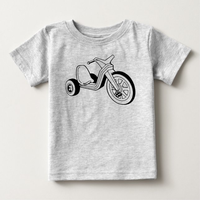 Motorrad - Baby T-shirt (Vorderseite)