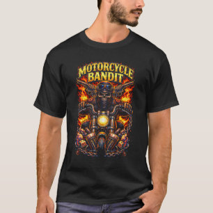 Motorrad-Bandit T-Shirt