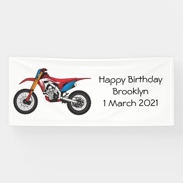 Motorrad Banner (Horizontal)