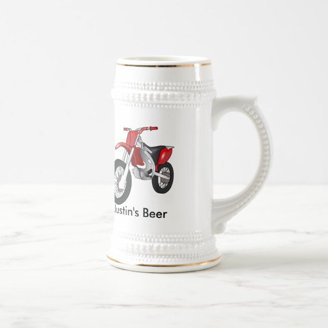 Motorrad-Bier Stein Bierglas (Rechts)