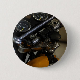 Motorrad Biker Fahrer Button