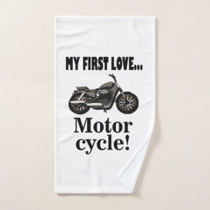 Motorrad Biker Fahrer Motorrad Handtuch