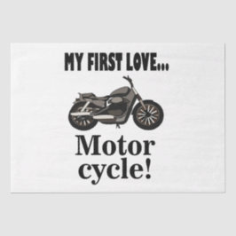 Motorrad Birthday Motorrad Seidenpapier