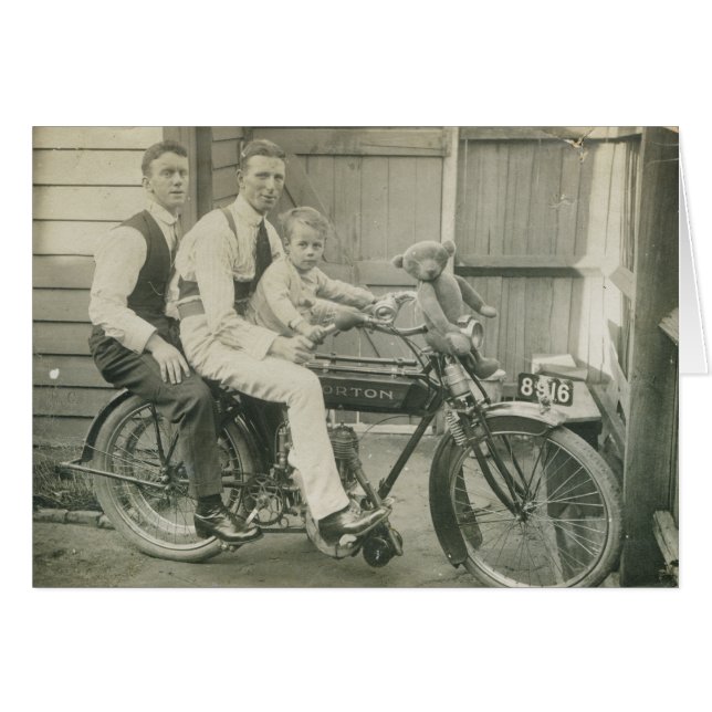 Motorrad-Boys (Vorderseite (Horizontal))