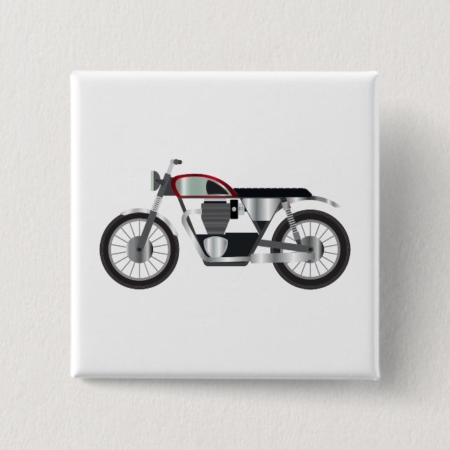 Motorrad Button (Vorderseite)