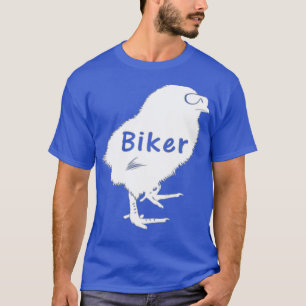 Motorrad-Chick-Biker T-Shirt