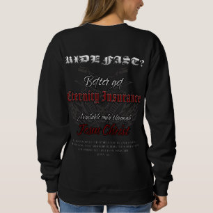 Motorrad Christlich Glaube Evangelistische John 3: Sweatshirt