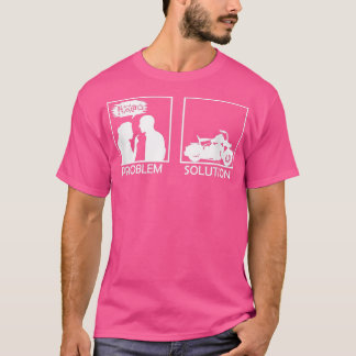 Motorrad Cruiser Biker Motorrad Vater Str. T-Shirt