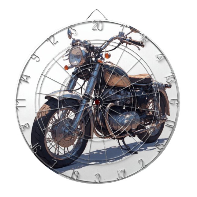 Motorrad Dartscheibe (vorne)