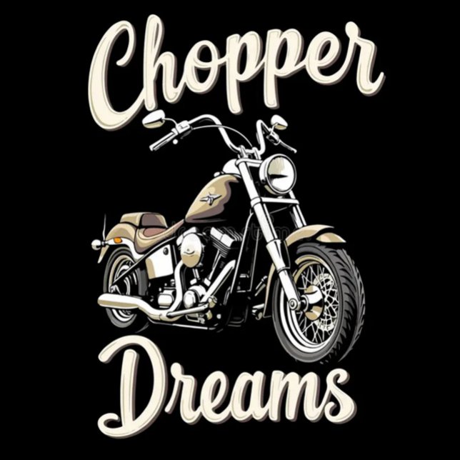 Motorrad-Design T-Shirt (Moto)