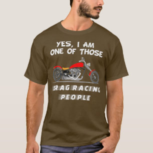 Motorrad Drag Racer Mechanic Funny Geschenk T-Shirt