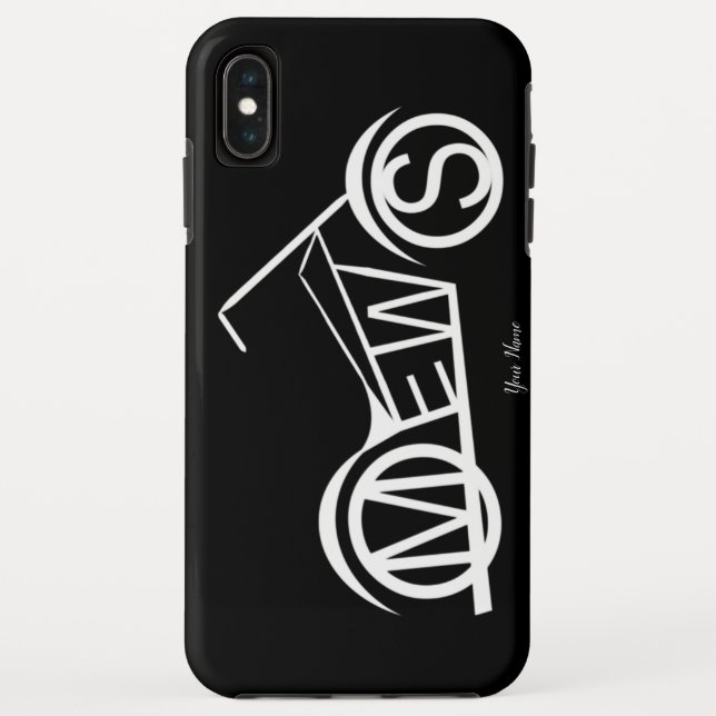 Motorrad-Enthusiast-Fall Case-Mate iPhone Hülle (Rückseite)