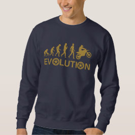 Motorrad-Evolution Cool Motorraddesign Sweatshirt