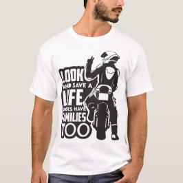 Motorrad-Fahrgeschwindigkeit und Freiheit Design T-Shirt