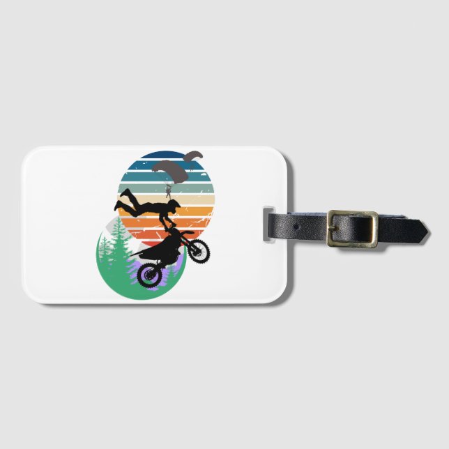 Motorrad, Fallschirme und im Freien Gepäckanhänger (Vorderseite (Horizontal))