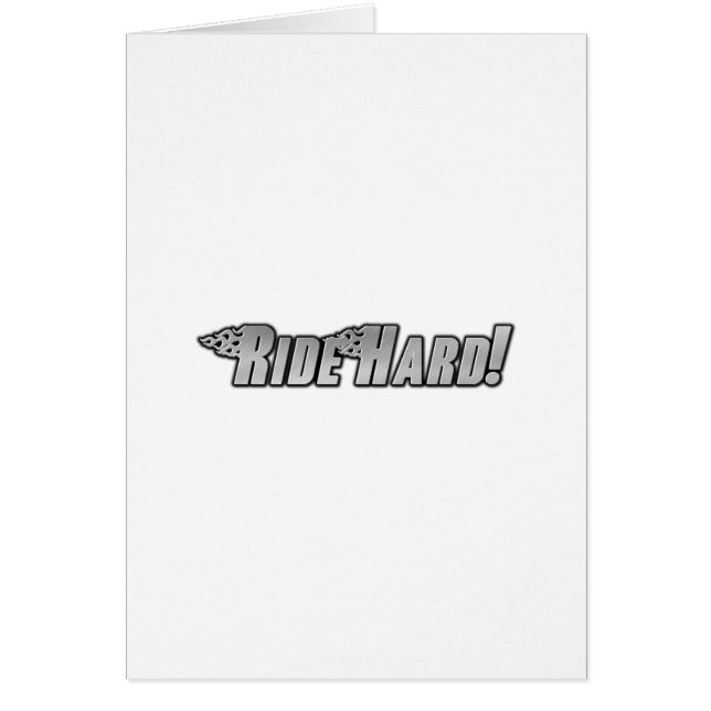 Motorrad-Flammen - Fahrt stark (Vorne)