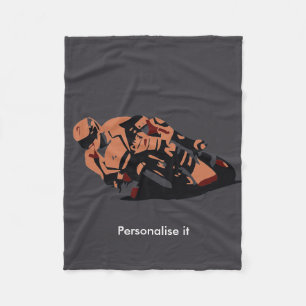 Motorrad Fleecedecke