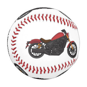 Motorrad für coole Kreuzfahrten Baseball