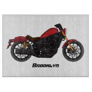 Motorrad für coole Kreuzfahrten Schneidebrett
