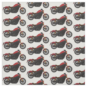 Motorrad für coole Kreuzfahrten Stoff