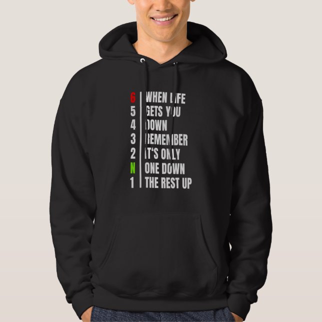 Motorrad-Gears Joke Biker Motorrad-Fahrer Mens Hoodie (Vorderseite)