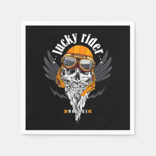 Motorrad-Geschenk für Motorradliebhaber Serviette