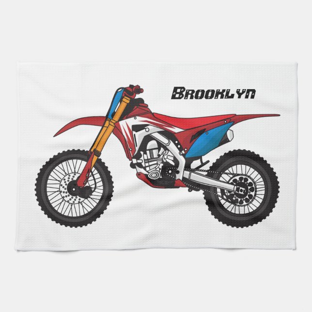 Motorrad Geschirrtuch (Horizontal)