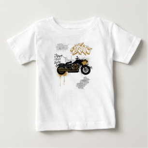 Motorrad Gold  Baby T-shirt