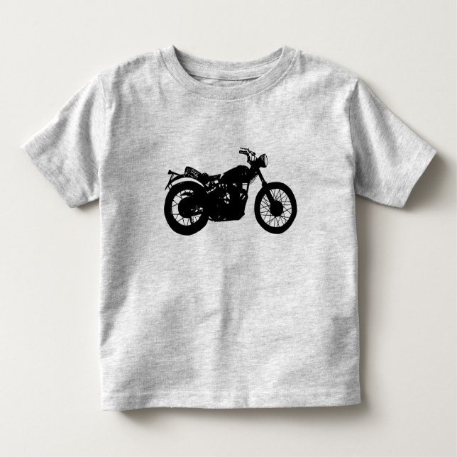 Motorrad-Grafik-Kleinkind-T-Shirt Kleinkind T-shirt (Vorderseite)