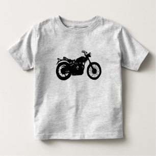 Motorrad-grafisches Kleinkind-T-Shirt Kleinkind T-shirt