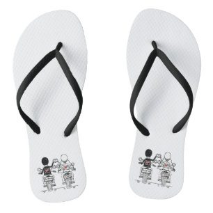 Motorrad Hochzeit Flip Flops Beach Schuhe