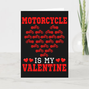 Motorrad ist mein Valentinstag-Fahrerteam süße Her Karte