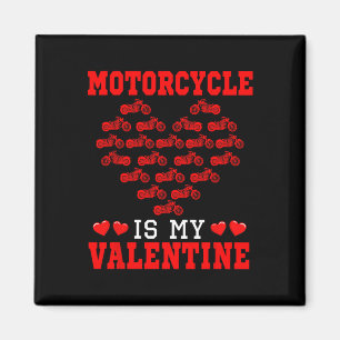 Motorrad Ist Mein Valentinstag-Fahrerteam Süße Her Magnet