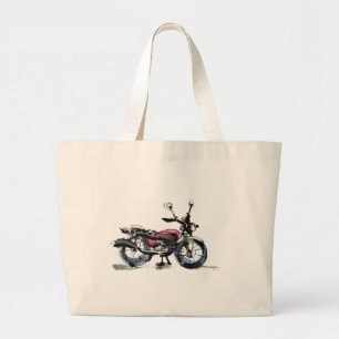 Motorrad Jumbo Stoffbeutel