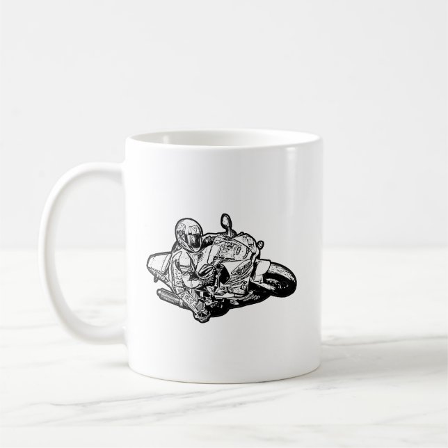 Motorrad Kaffeetasse (Links)