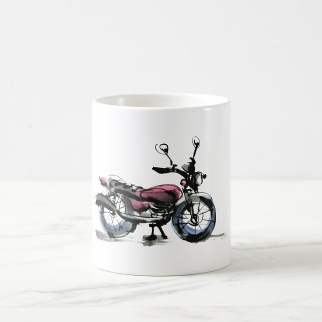 Motorrad Kaffeetasse (Mittel)