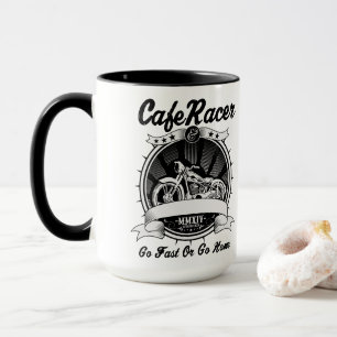 Motorrad-Kaffeetasse Tasse
