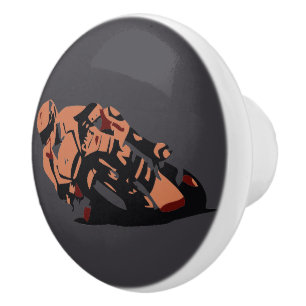 Motorrad Keramikknauf