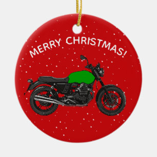 Motorrad Keramikornament