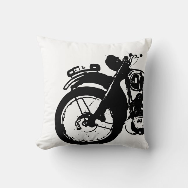 Motorrad Kissen (Vorderseite)