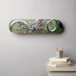 Motorrad Kunst Skateboard