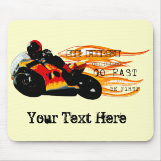 Motorrad-Laufen Mousepad