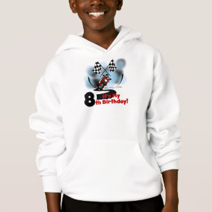 Motorrad-laufender 8. Geburtstag Hoodie