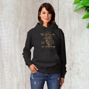 Motorrad-Legende Lebe Frei Fahre Hart Hoodie