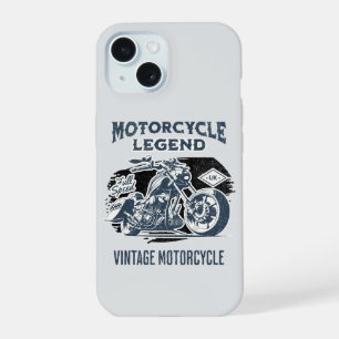 Motorrad-Legende Vintage Retro iPhone 15 Hülle